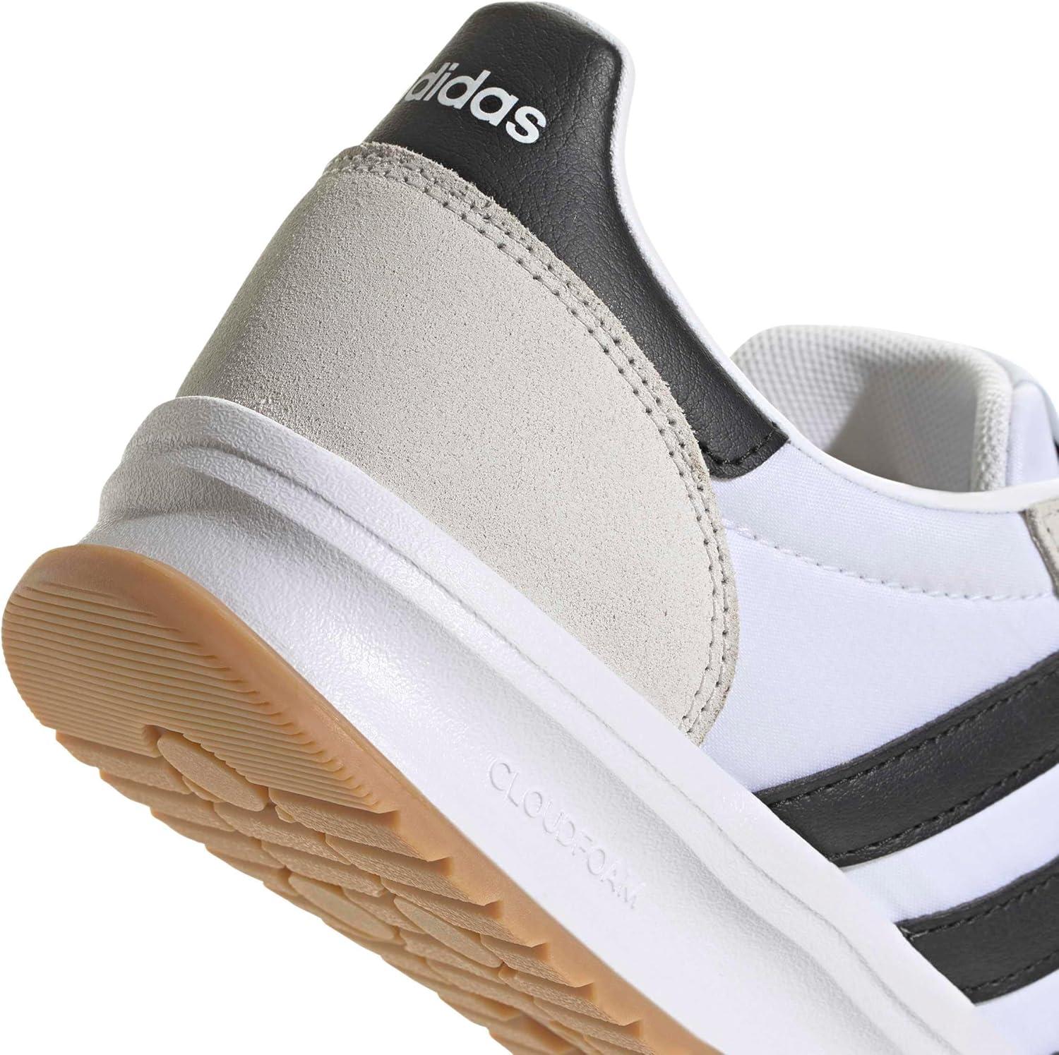 imageadidas Mens Run 72 ShoesWhiteBlackGrey