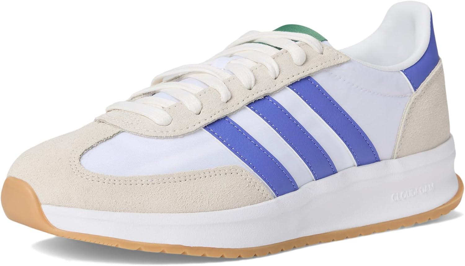 imageadidas Mens Run 72 ShoesWhiteSemi Cobalt BlueWhite