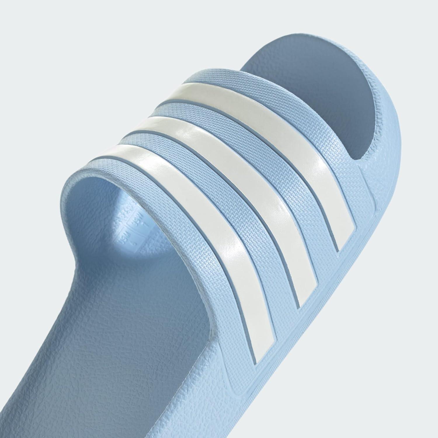 imageadidas Originals Womens Adilette SandalGlow Blue Zero Metalic Zero Metalic
