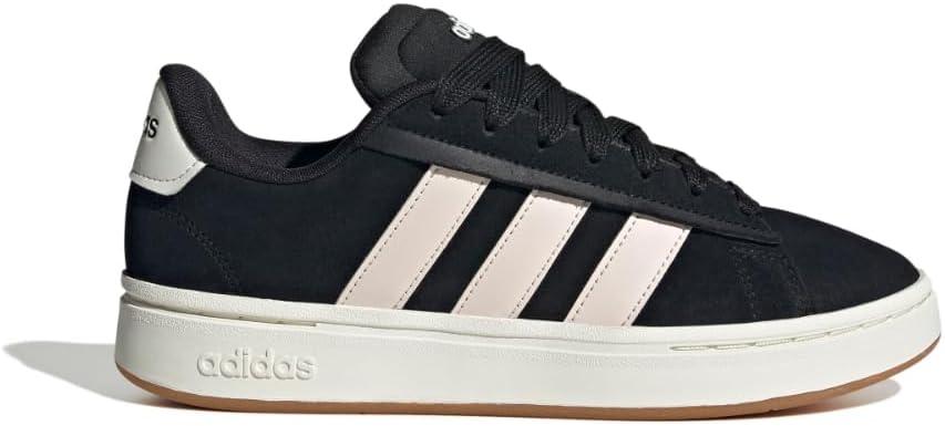 imageadidas Womens Grand Court Alpha 00s SneakersBlackWonder QuartzGum