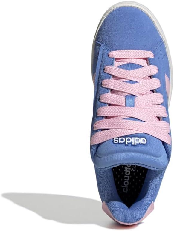 imageadidas Womens Grand Court Alpha 00s SneakersBlue FusionClear PinkGum