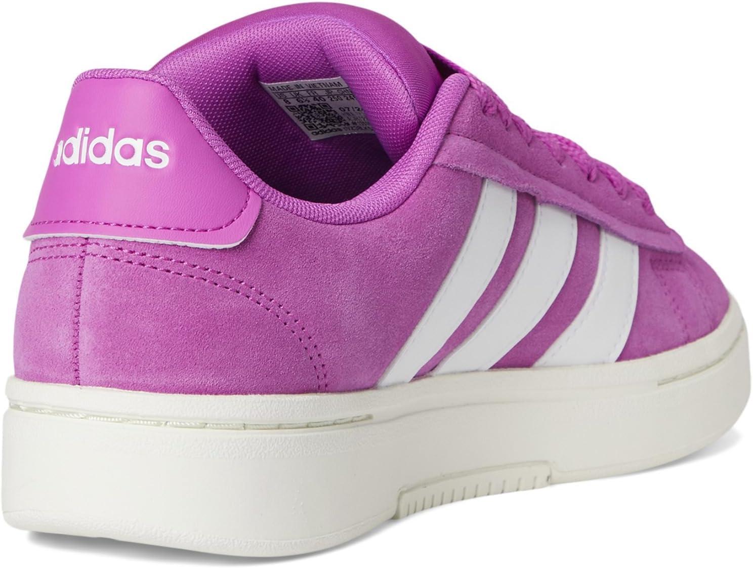 imageadidas Womens Grand Court Alpha 00s SneakersPurple BurstWhitePurple Burst