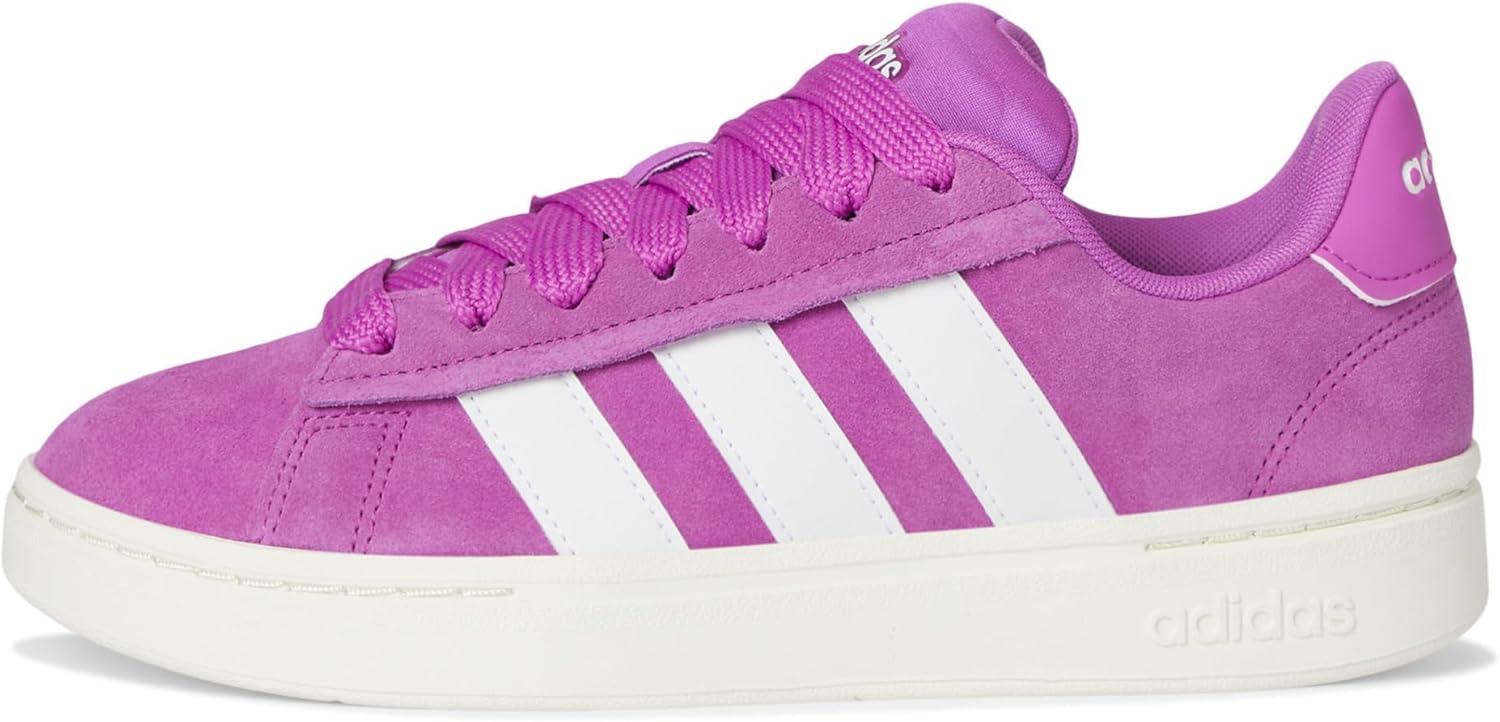 imageadidas Womens Grand Court Alpha 00s SneakersPurple BurstWhitePurple Burst
