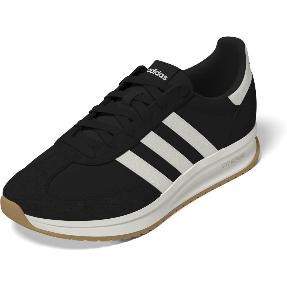 imageadidas Mens Run 72 ShoesBlackWhiteWhite