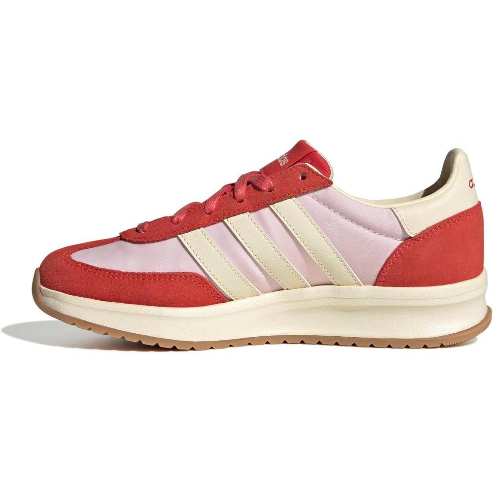 imageadidas Mens Run 72 ShoesClear PinkWarm VanillaSemi Lucid Red