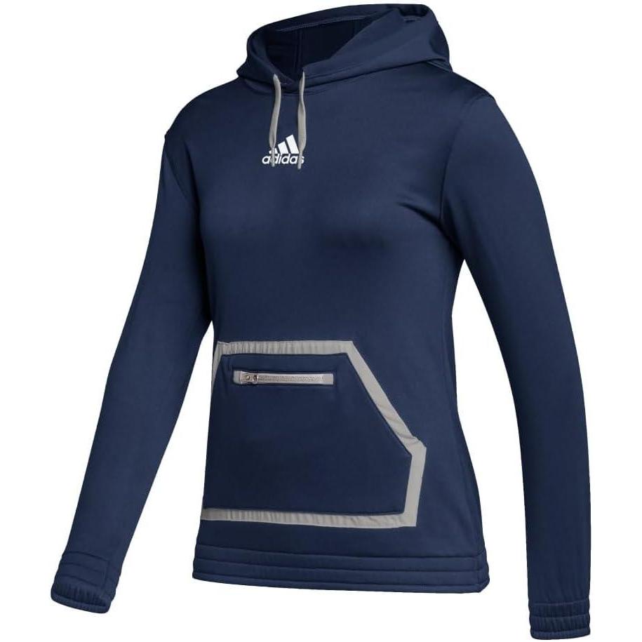 imageadidas unisexadult HoodieTeam Navy Bluemgh Solid Grey