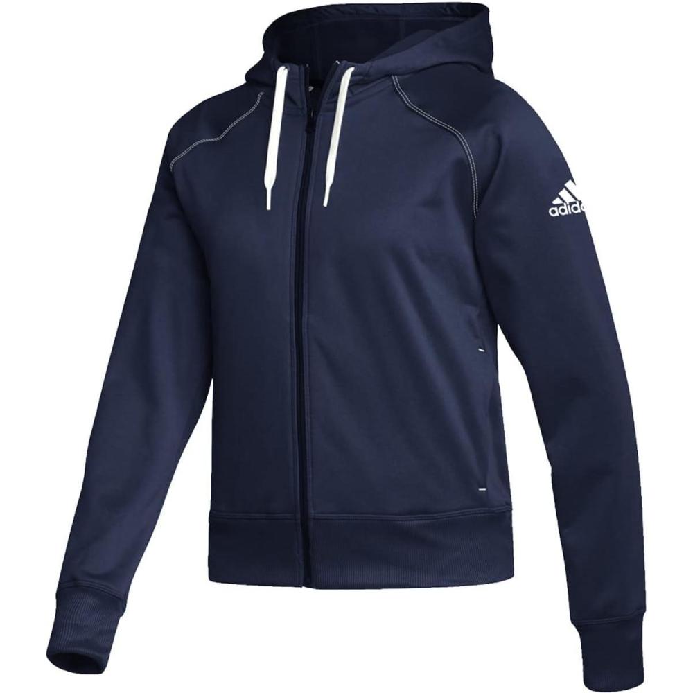 imageadidas unisexadult HoodieTeam Navy Bluewhite