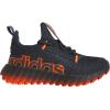 imageadidas Kids Girls Kaptir 30 Lace Up Sneakers Shoes Casual  BlueInkShadow NavyImpact Orange