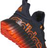 imageadidas Kids Girls Kaptir 30 Lace Up Sneakers Shoes Casual  BlueInkShadow NavyImpact Orange