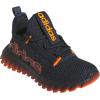 imageadidas Kids Girls Kaptir 30 Lace Up Sneakers Shoes Casual  BlueInkShadow NavyImpact Orange