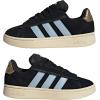 imageadidas Womens Grand Court Alpha 00s SneakersCore BlackWonder BlueGold Metallic