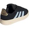 imageadidas Womens Grand Court Alpha 00s SneakersCore BlackWonder BlueGold Metallic