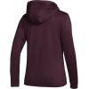 imageadidas unisexadult HoodieTeam Maroonmedium Grey Heathersolid Grey