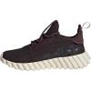 imageadidas Kids Girls Kaptir 30 Lace Up Sneakers Shoes Casual  BlueShadow RedAurora RubyBlack