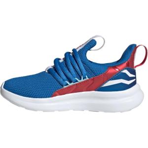 imageadidas UnisexChild Marvel Lite Racer Adapt 70 SneakerCaptain AmericaBright RoyalWhitePure Ruby