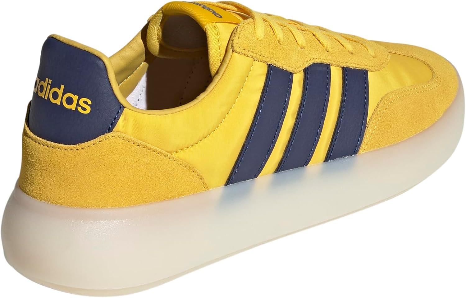 imageadidas Mens Barreda Decode ShoesUtility YellowDark BlueOff White