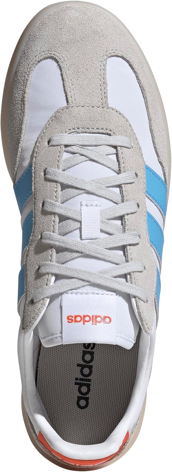 imageadidas Mens Barreda Decode ShoesWhiteSemi Blue BurstSemi Impact Orange