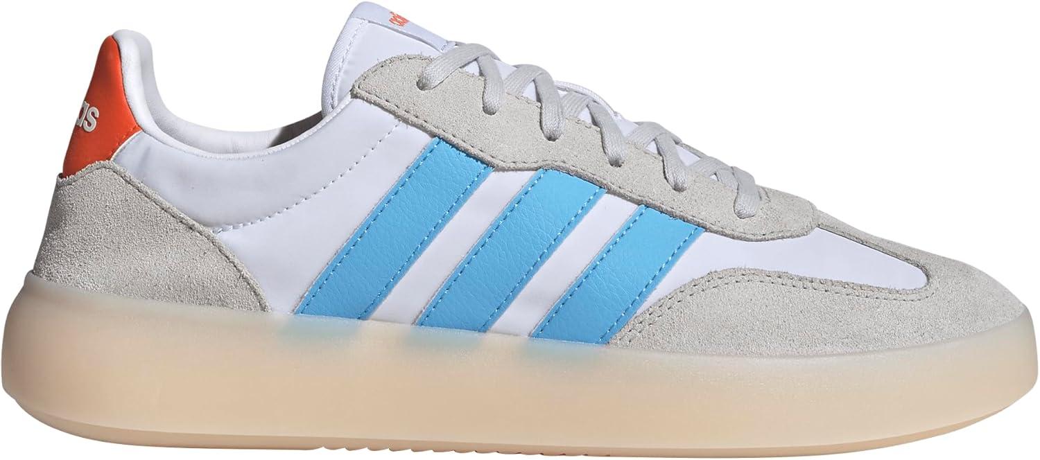 imageadidas Mens Barreda Decode ShoesWhiteSemi Blue BurstSemi Impact Orange