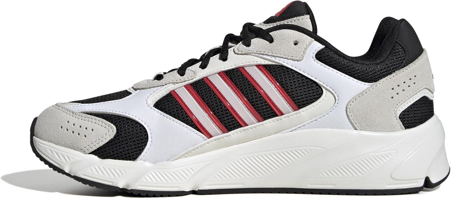 imageadidas Mens CrazyChaos 2000 SneakerBlackWhitePure Ruby