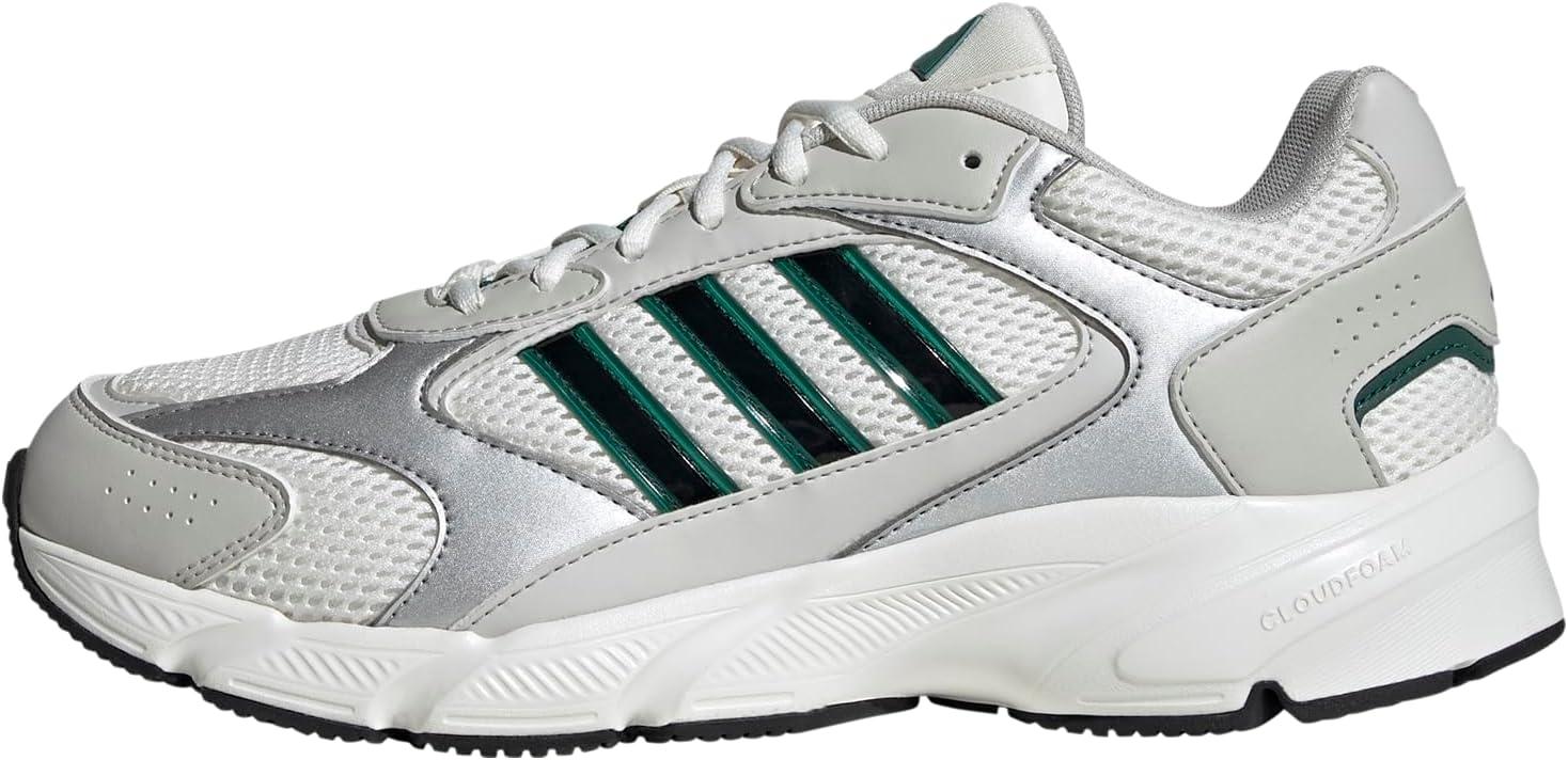 imageadidas Mens CrazyChaos 2000 SneakerWhiteCollegiate GreenSilver Metallic