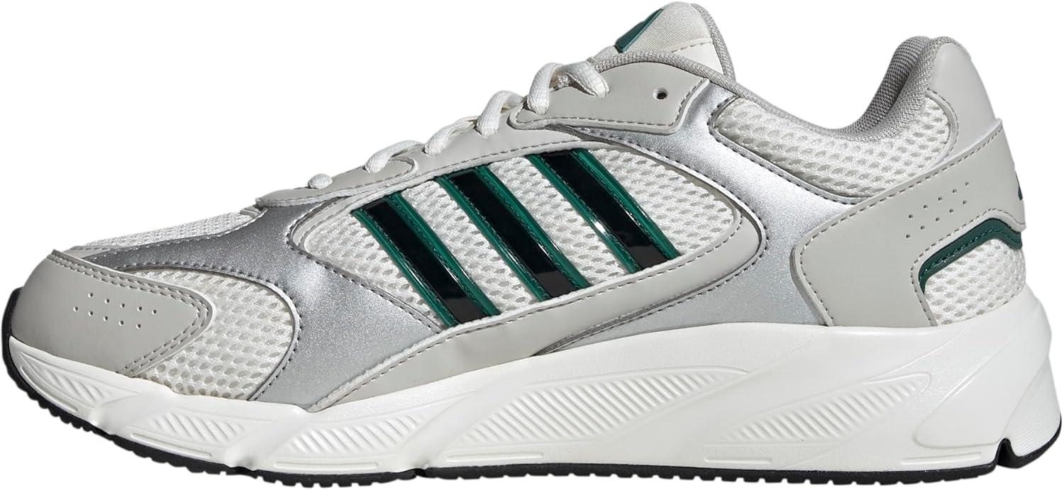 imageadidas Mens CrazyChaos 2000 SneakerWhiteCollegiate GreenSilver Metallic