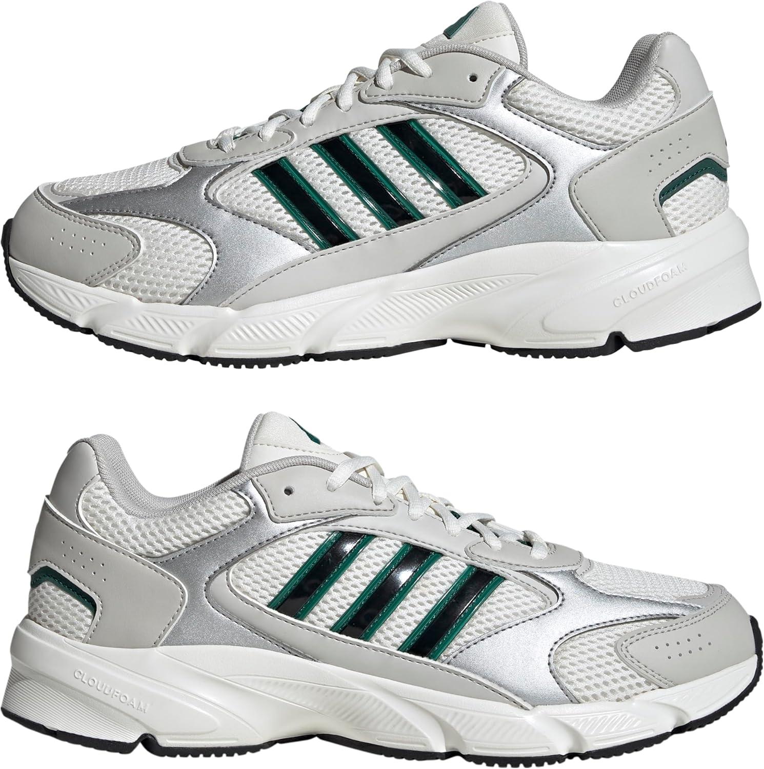 imageadidas Mens CrazyChaos 2000 SneakerWhiteCollegiate GreenSilver Metallic