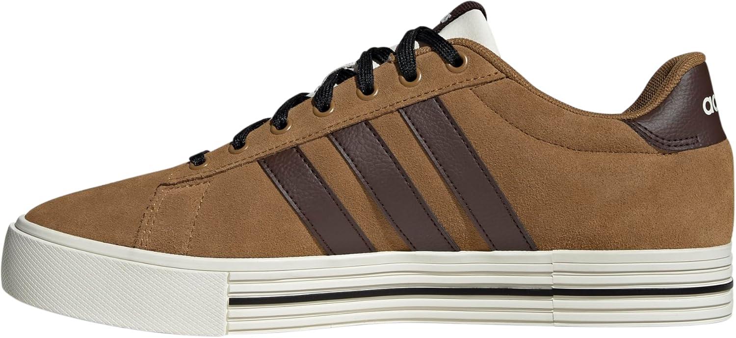 imageadidas Mens Daily 40Bronze StrataDark BrownOff White