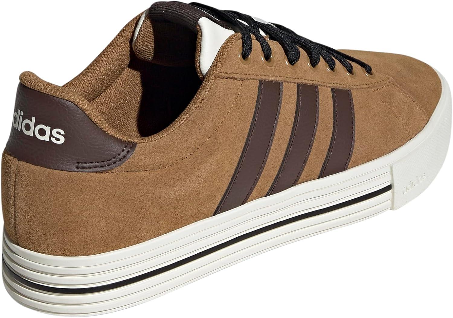 imageadidas Mens Daily 40Bronze StrataDark BrownOff White