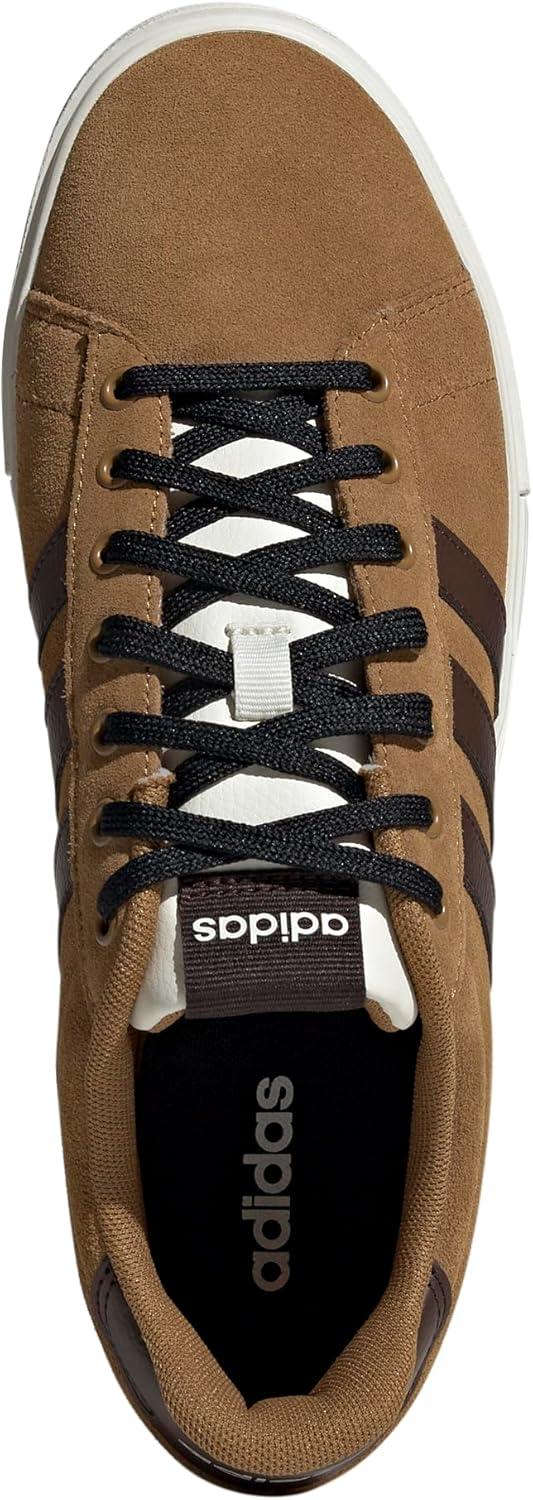 imageadidas Mens Daily 40Bronze StrataDark BrownOff White