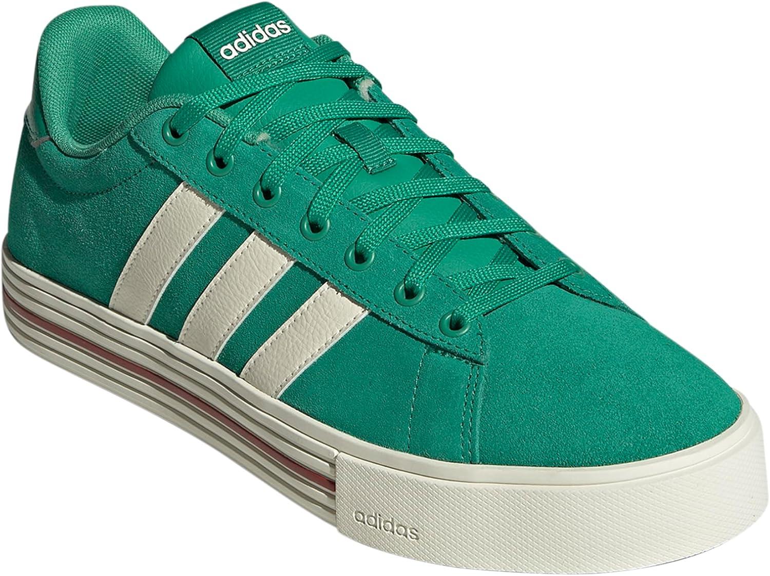 imageadidas Mens Daily 40Court GreenOff WhitePreloved Ruby
