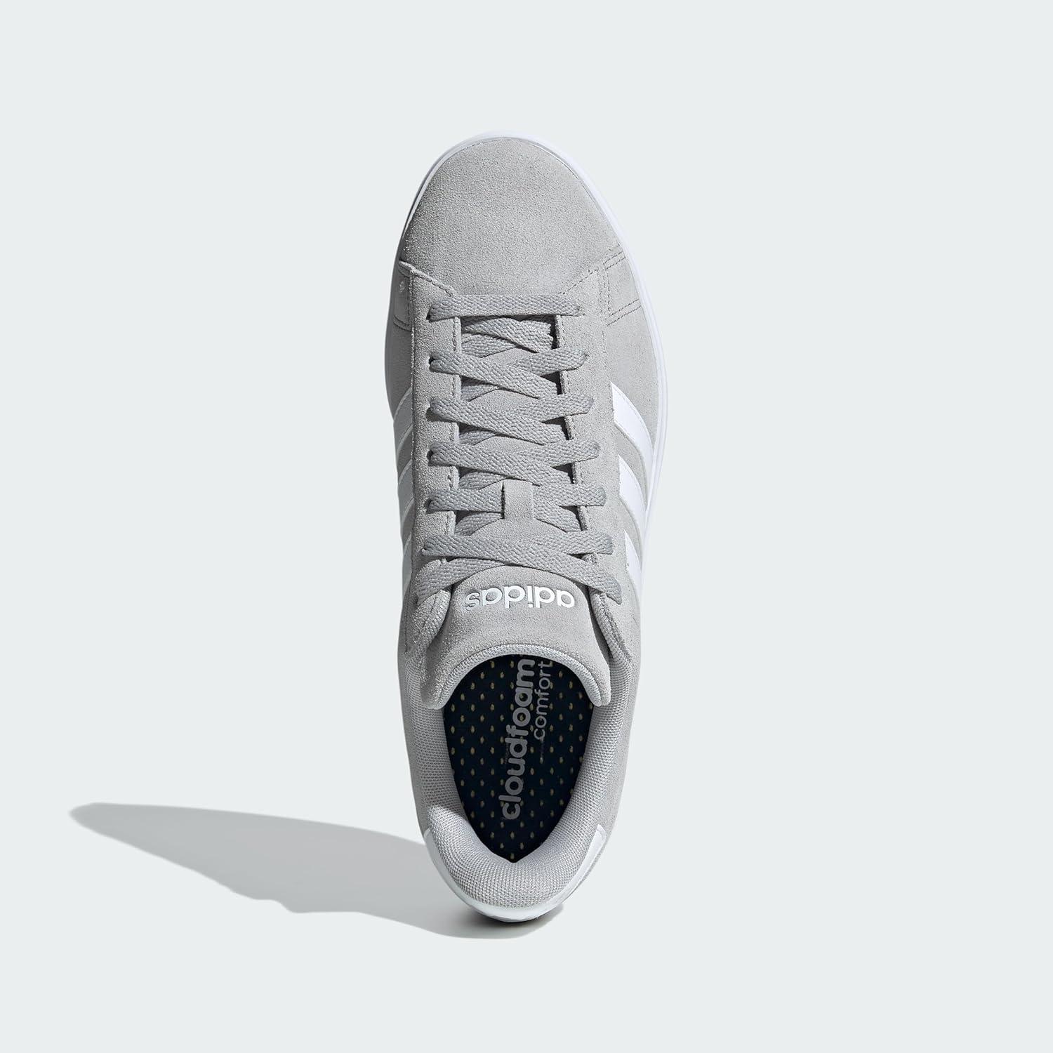 imageadidas Mens Grand Court 20 Tennis ShoeGreyWhiteGrey