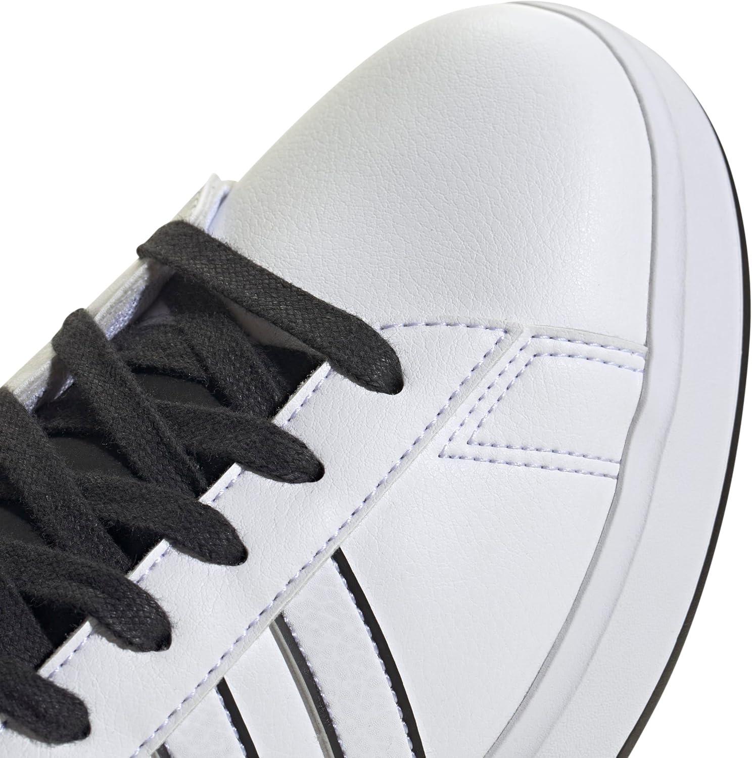imageadidas Mens Grand Court 20 Tennis ShoeWhiteWhiteBlack