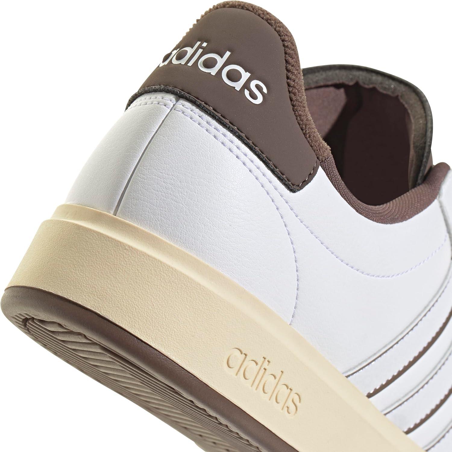 imageadidas Mens Grand Court 20 Tennis ShoeWhiteWhiteEarth Strata