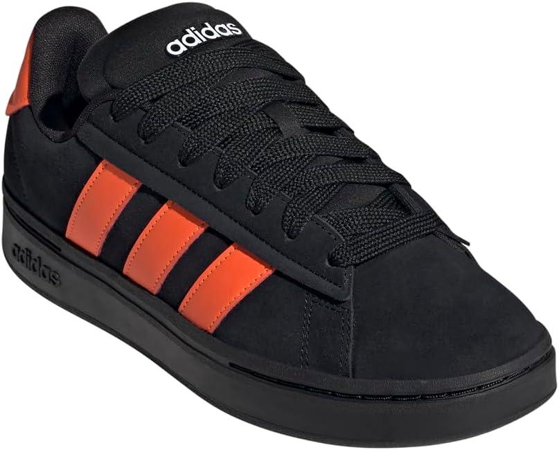 imageadidas Mens Grand Court Alpha 00sBlackImpact OrangeWhite