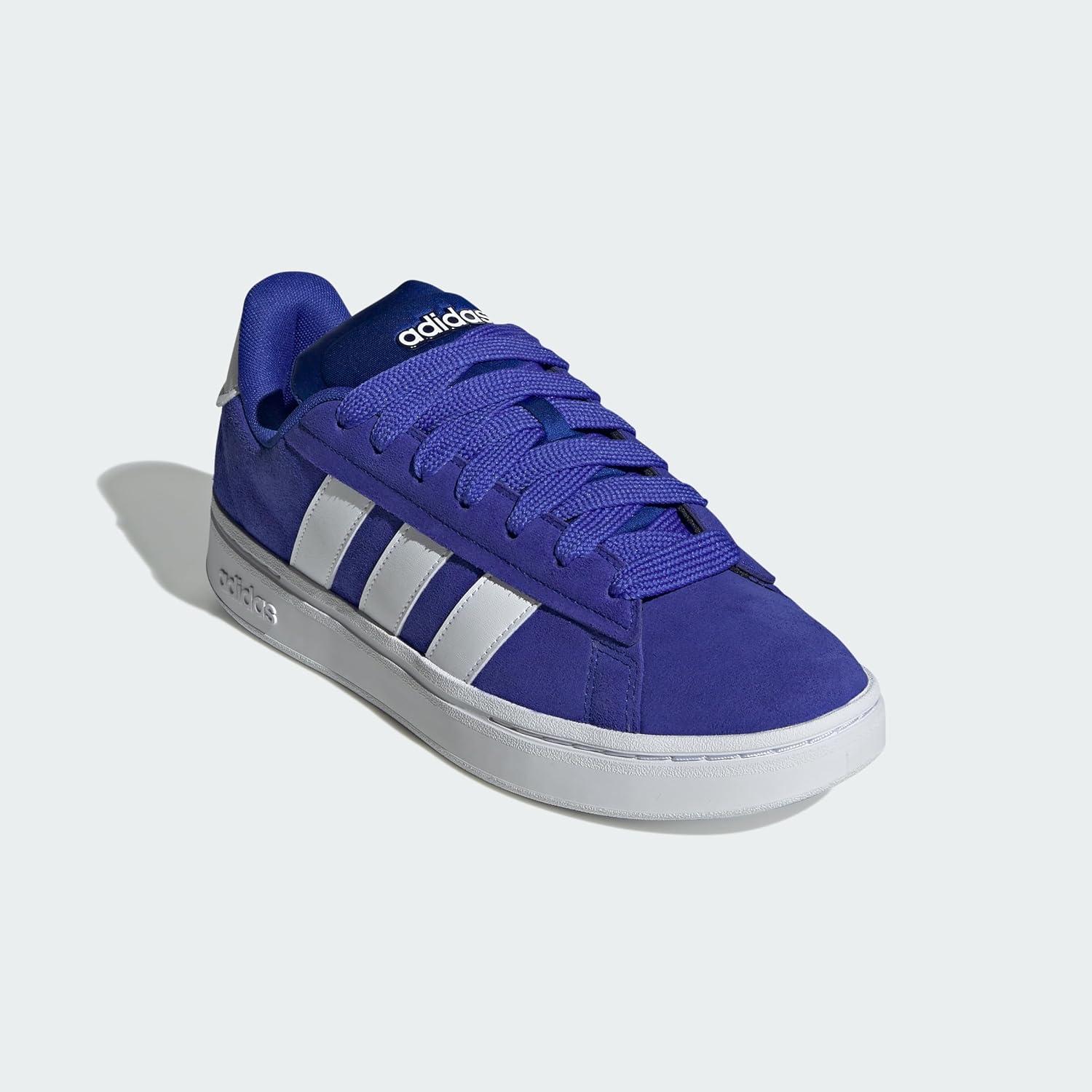 imageadidas Mens Grand Court Alpha 00sLucid BlueWhiteLucid Blue