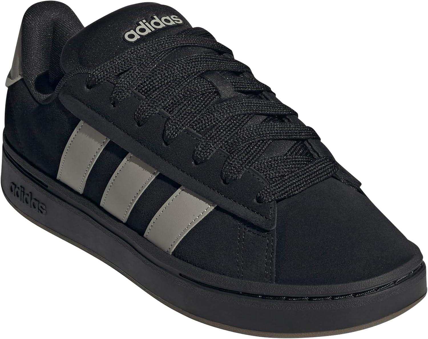 imageadidas Mens Grand Court Alpha ShoesBlackPutty BeigeGum
