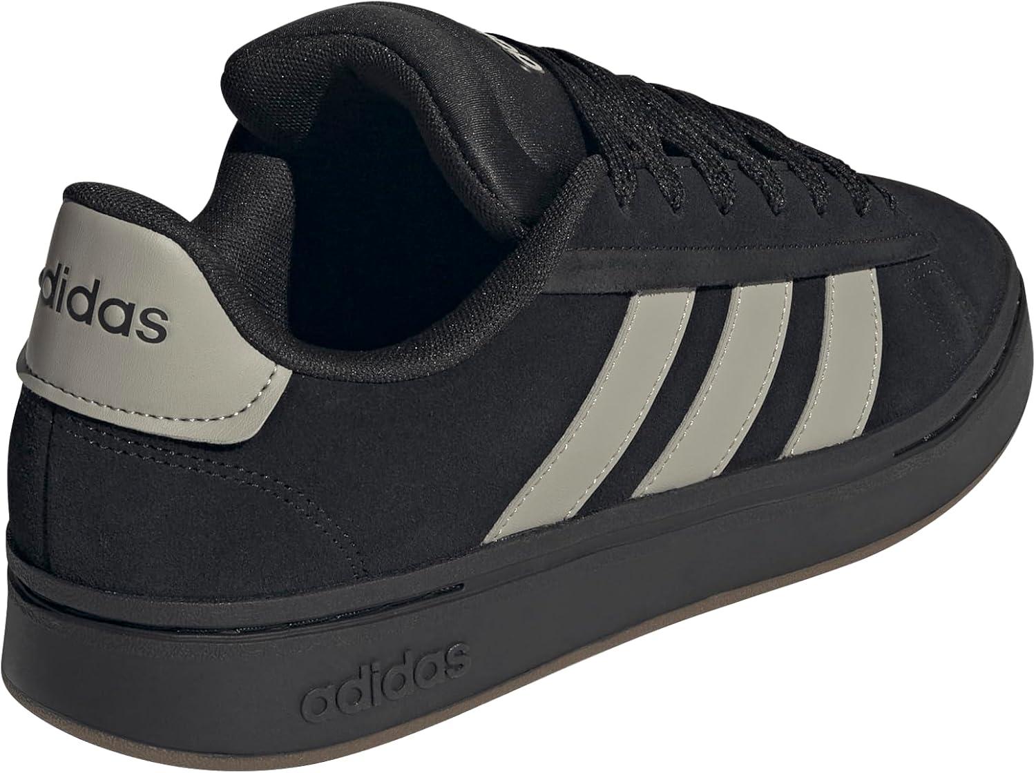 imageadidas Mens Grand Court Alpha ShoesBlackPutty BeigeGum