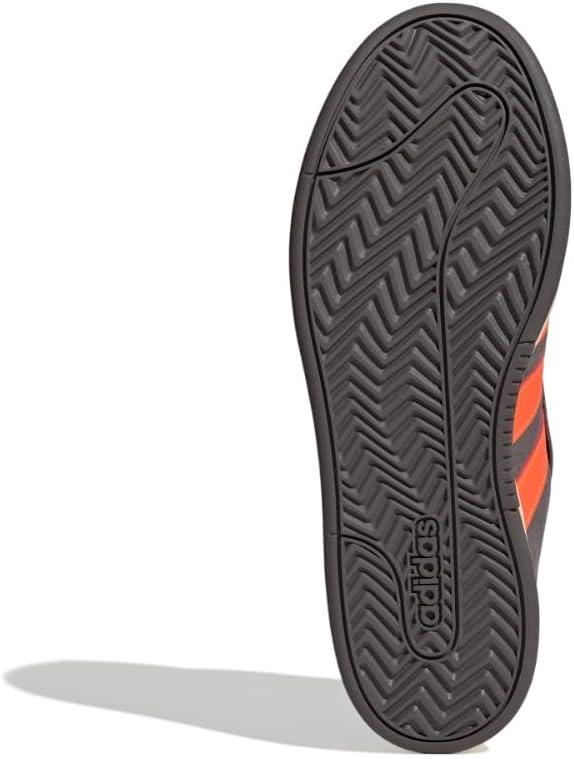 imageadidas Mens Grand Court Alpha ShoesCharcoalImpact OrangeWarm Vanilla