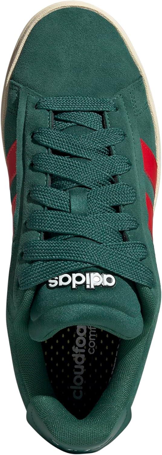imageadidas Mens Grand Court Alpha ShoesCollegiate GreenBetter ScarletOff White