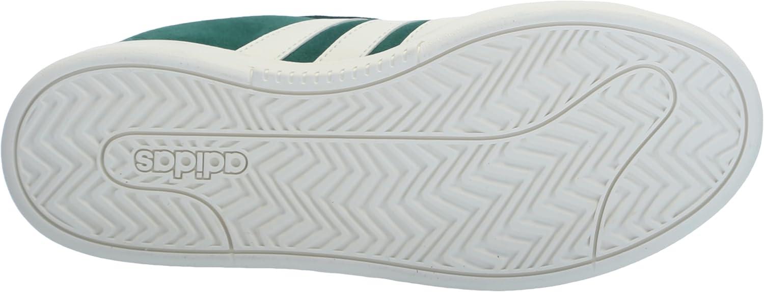 imageadidas Mens Grand Court Alpha ShoesCollegiate GreenOff WhiteGold Metallic
