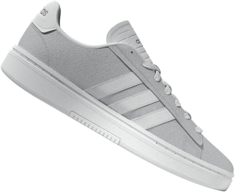 imageadidas Mens Grand Court Alpha ShoesGreyWhiteSilver Metallic