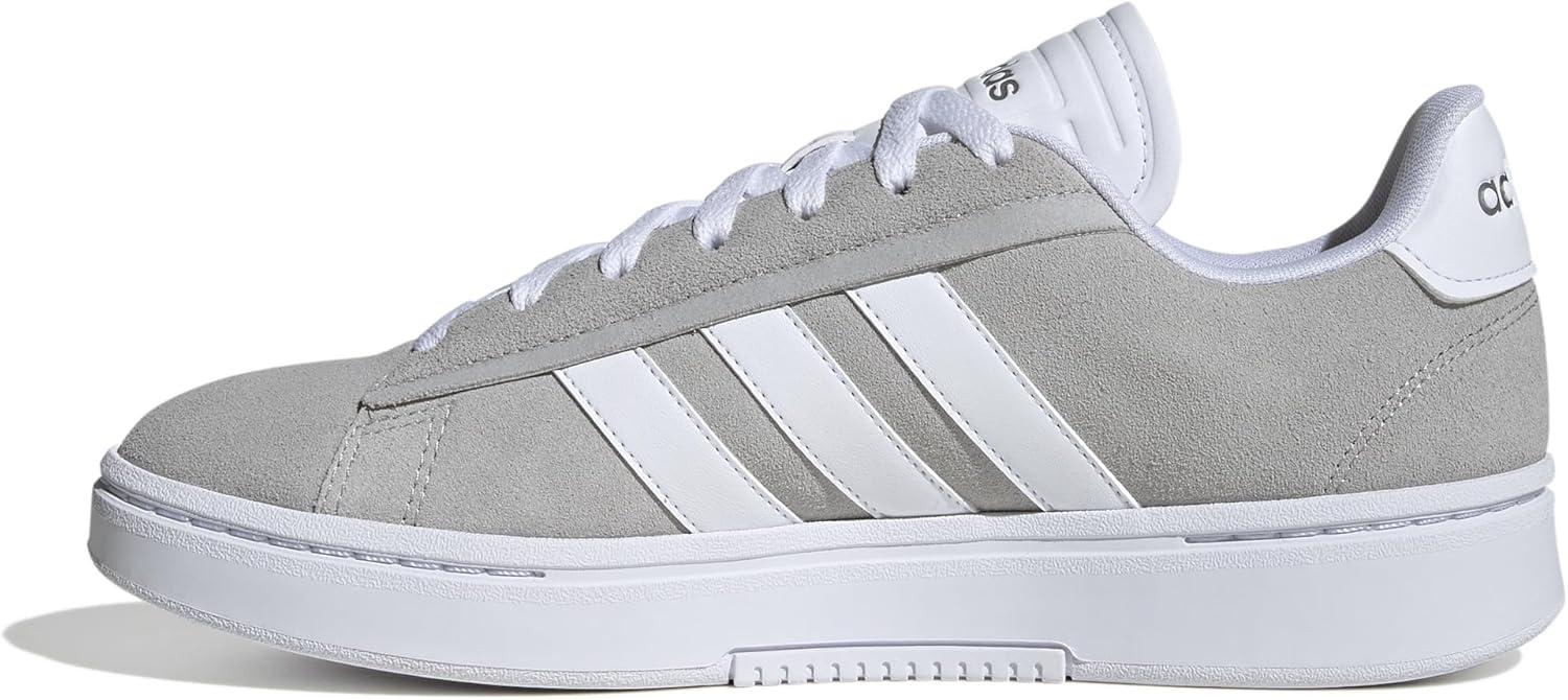 imageadidas Mens Grand Court Alpha ShoesGreyWhiteSilver Metallic