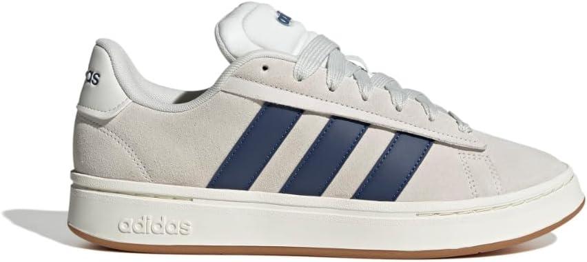 imageadidas Mens Grand Court Alpha ShoesOrbit GreyDark BlueWhite