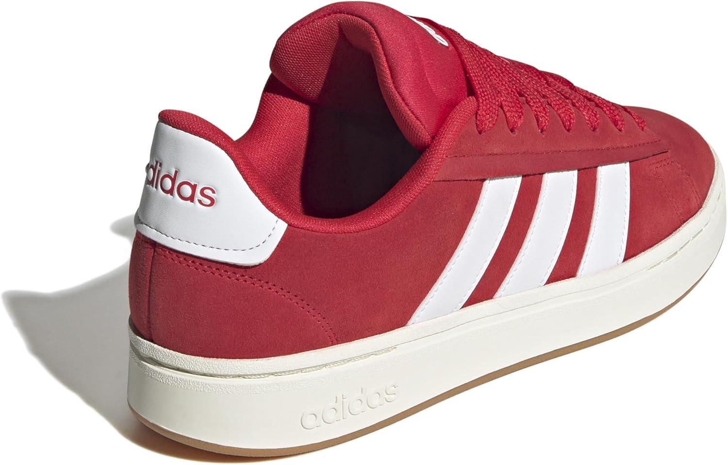 imageadidas Mens Grand Court Alpha ShoesPure RubyWhitePure Ruby