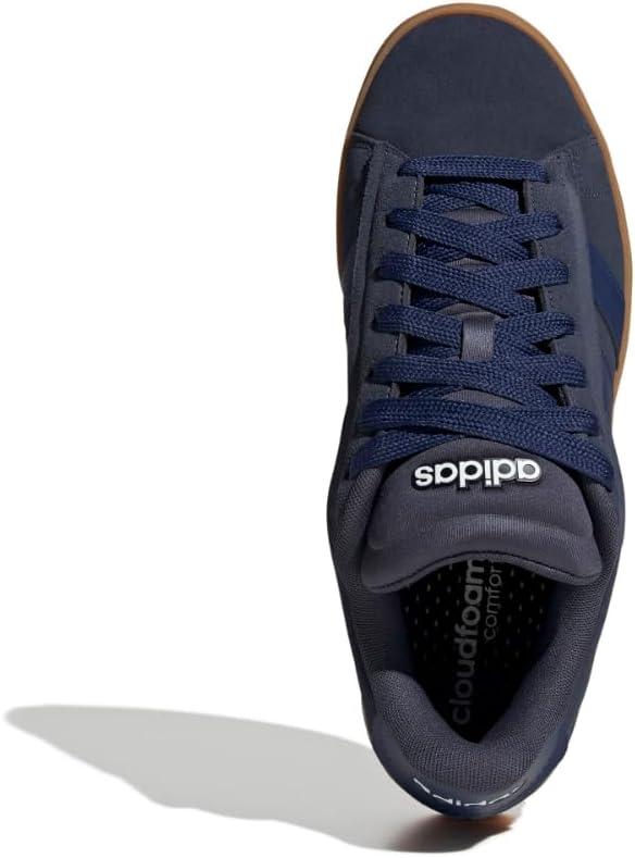 imageadidas Mens Grand Court Alpha ShoesShadow NavyDark PurpleGum