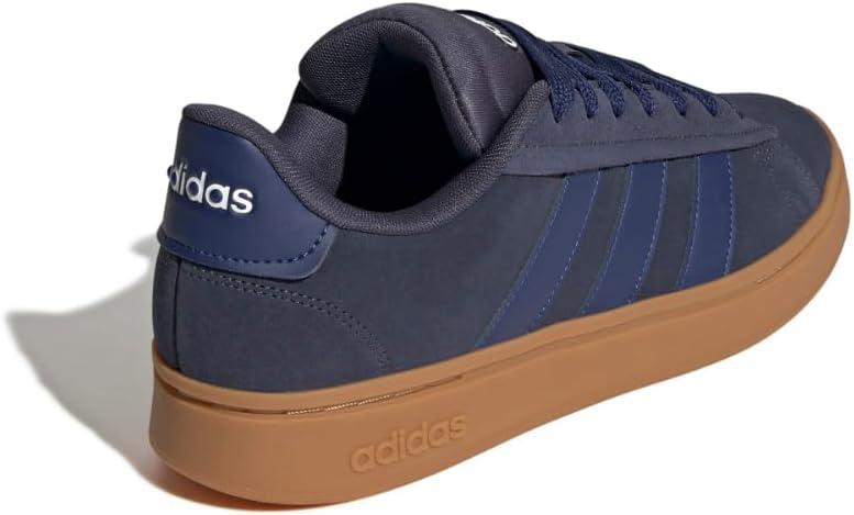 imageadidas Mens Grand Court Alpha ShoesShadow NavyDark PurpleGum