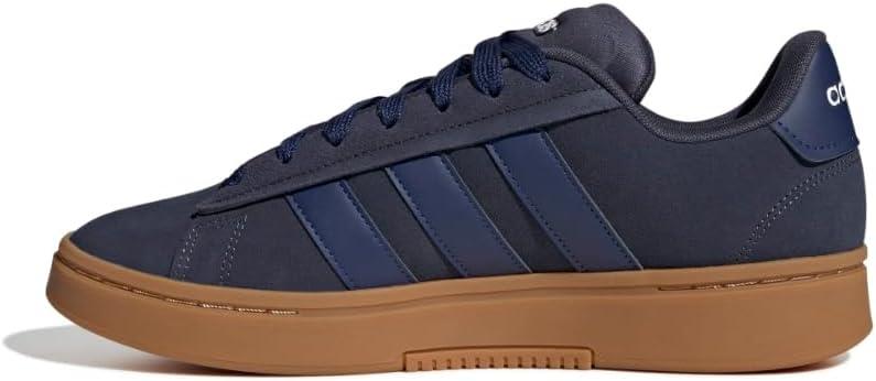 imageadidas Mens Grand Court Alpha ShoesShadow NavyDark PurpleGum