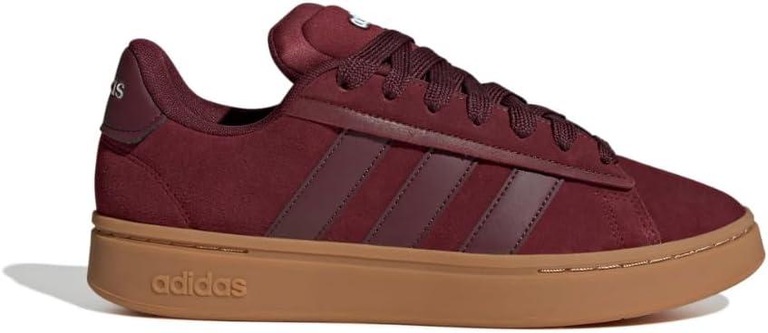 imageadidas Mens Grand Court Alpha ShoesShadow RedAurora RubyGum