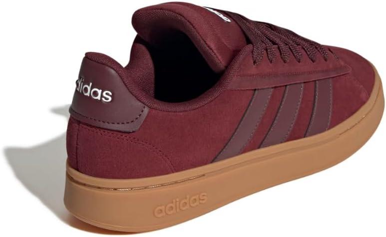 imageadidas Mens Grand Court Alpha ShoesShadow RedAurora RubyGum