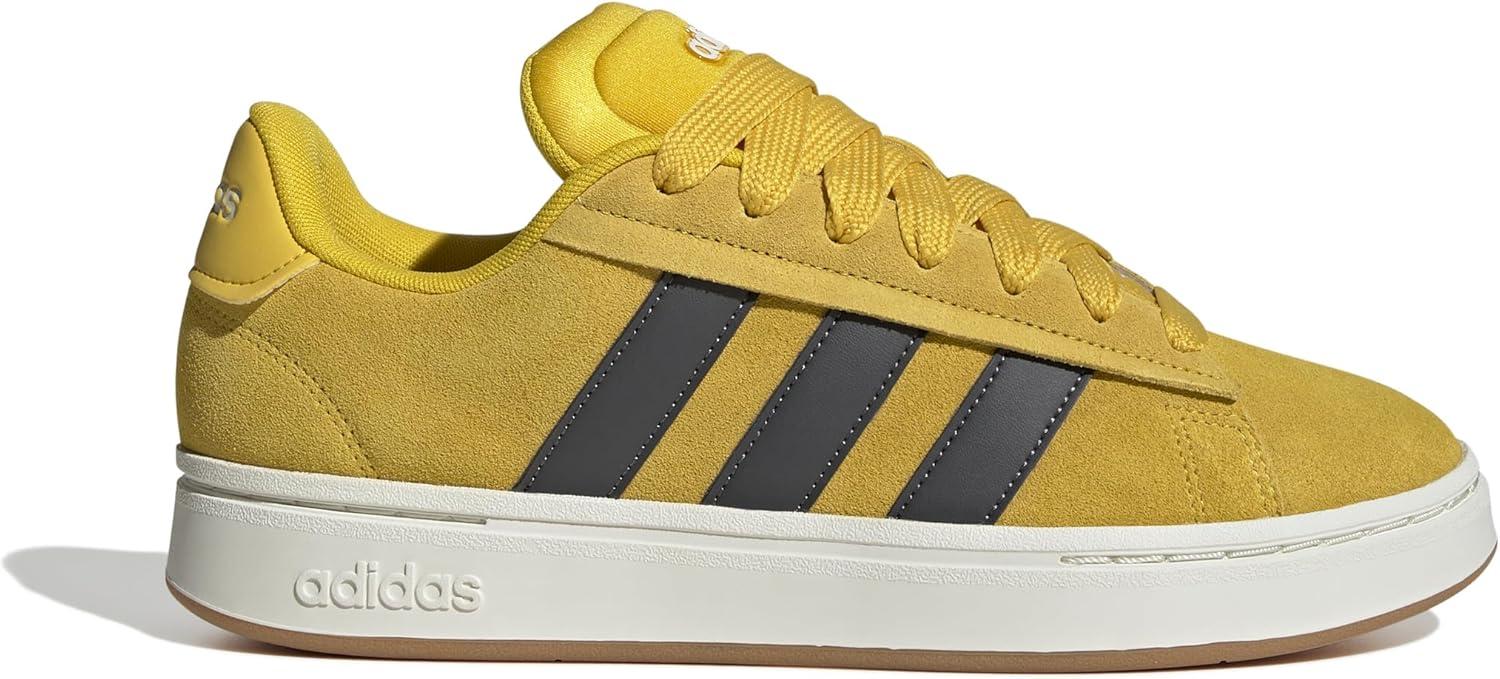 imageadidas Mens Grand Court Alpha ShoesUtility YellowGreyGum